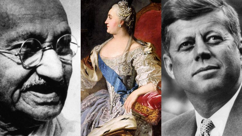 Pouvez-vous reconnaître ces leaders historiques à partir d'une image?