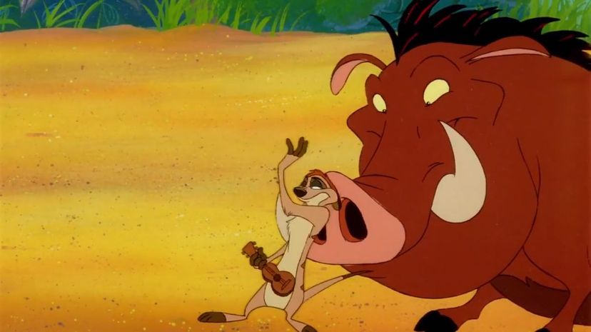 Timon and Pumbaa