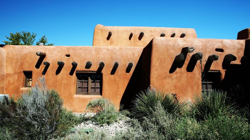 3 adobe house