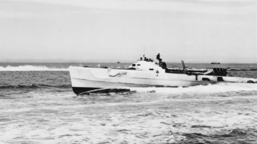E-Boat motor torpedo boat 