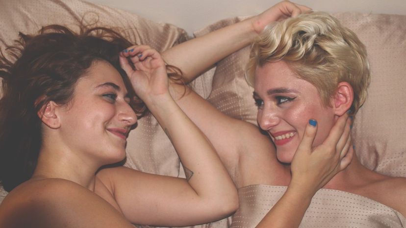 Female Couple in Bed