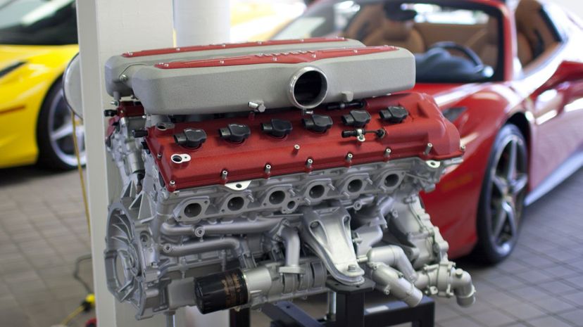 Ferrari Tipo F140C V12 engine