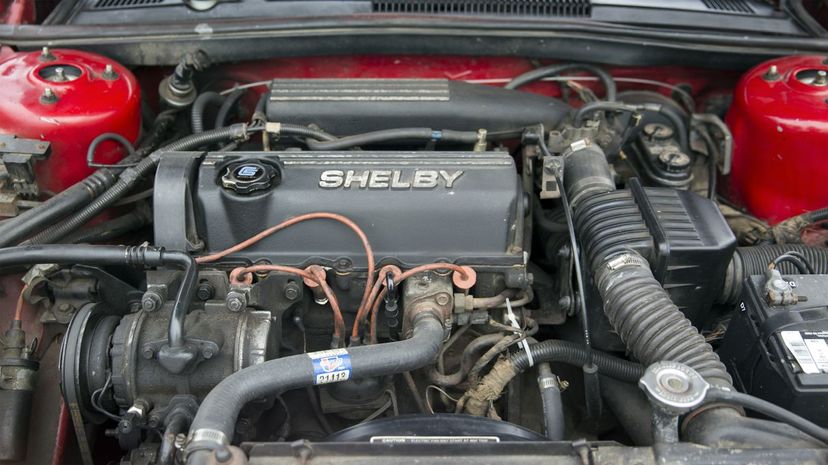 1987 Dodge Lancer Shelby engine