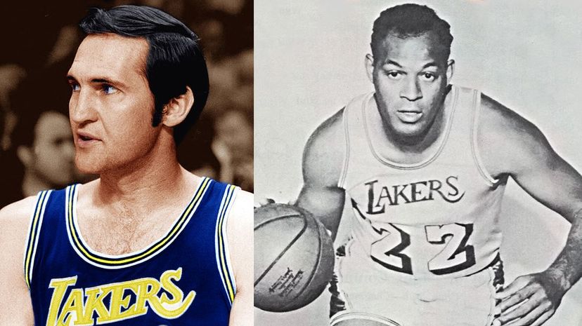 Jerry West and Elgin Baylor