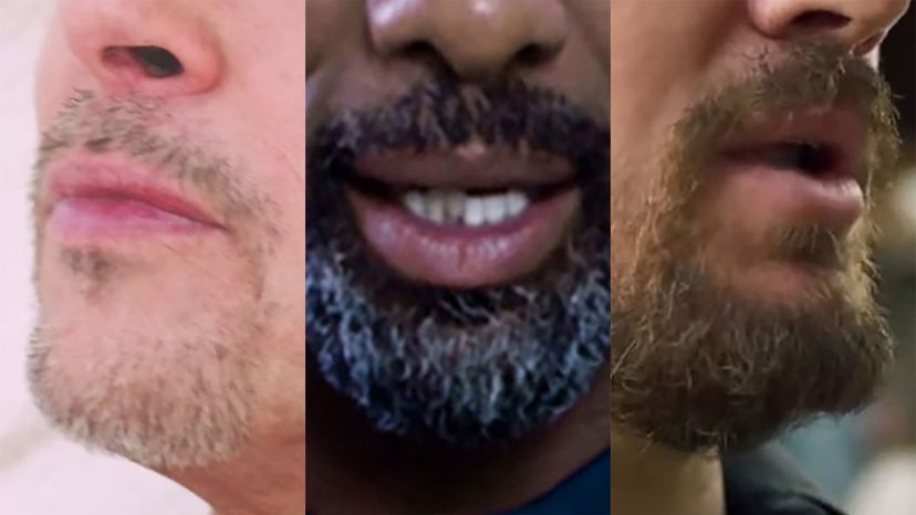 Can You Identify These Celebrities from a Close-Up of Their Facial Hair?