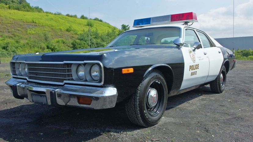 10 - Dodge Coronet police