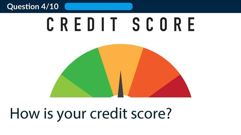 How is your credit score?