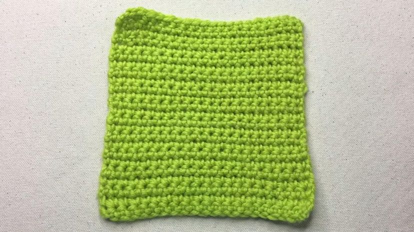 35 - SC crocheting