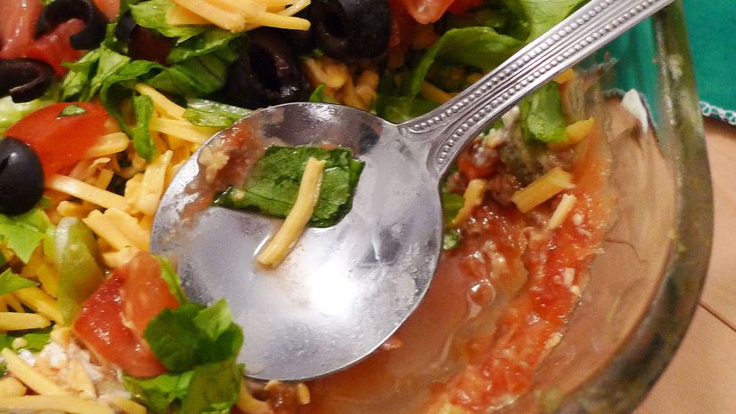 Seven-layer dip