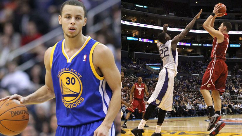 Klay Thompson and Stephen Curry