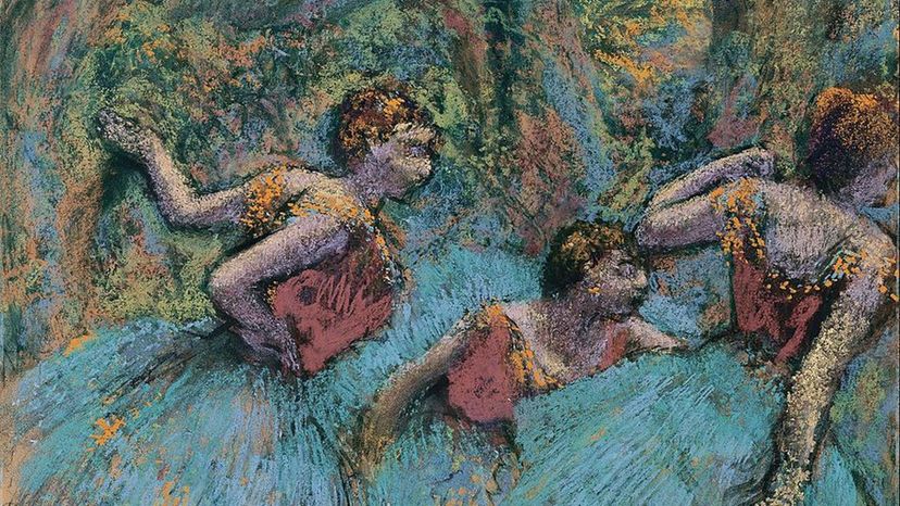 Degas, Dancers in Blue