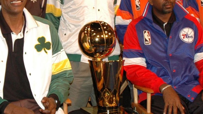 17 - NBA championship trophy