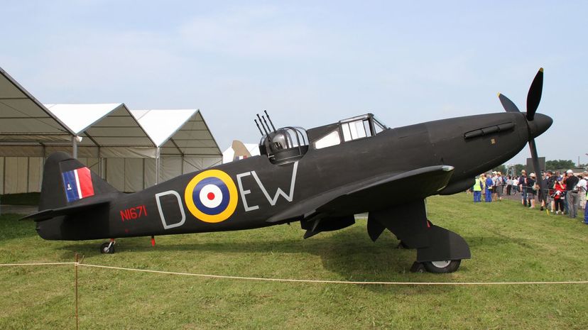 Question 8 - Boulton Paul Defiant