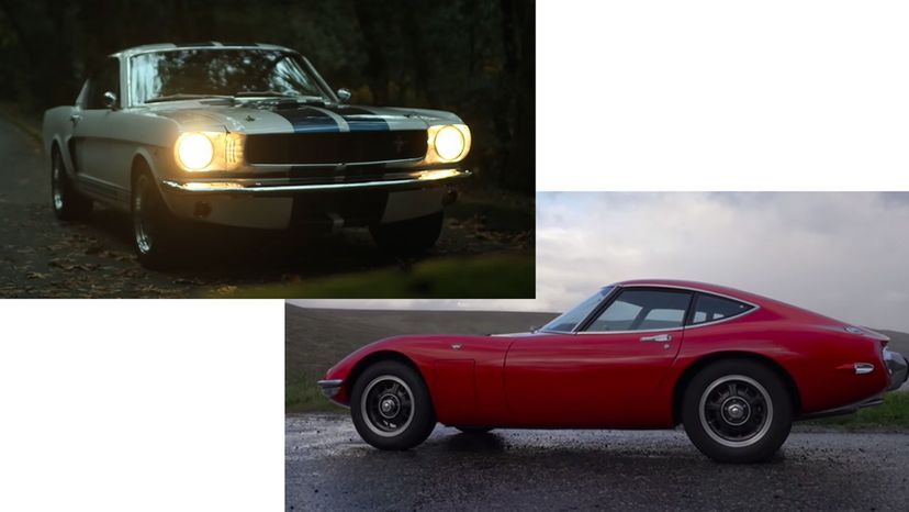 toyota 2000gt or Ford Mustang