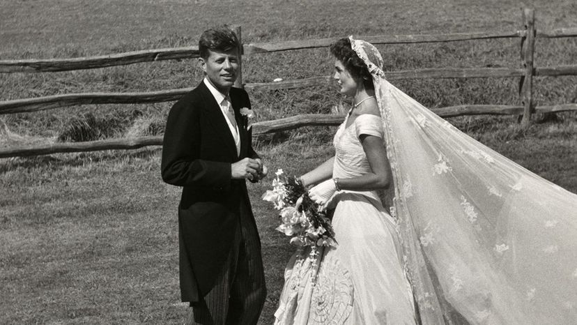 Jacqueline Bouvier and John F. Kennedy (1953)