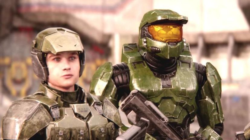 Master Chief and human