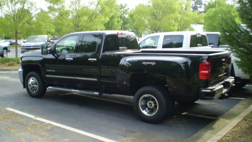 The Chevrolet Silverado 3500 HD truck is considered to be a full-size truck.