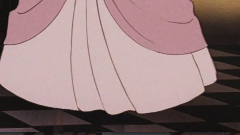 Ariel's pink castle ballgown edited