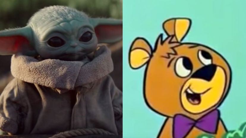 Baby Yoda vs Boo-Boo