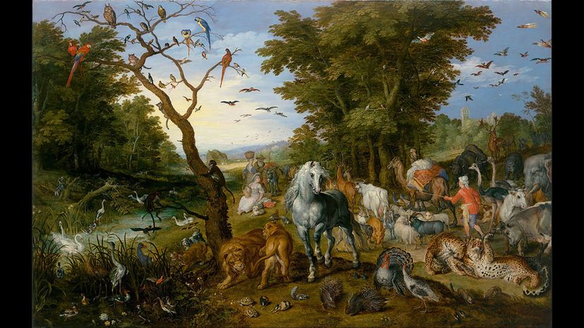 The Entry of the Animals into Noah's Ark'