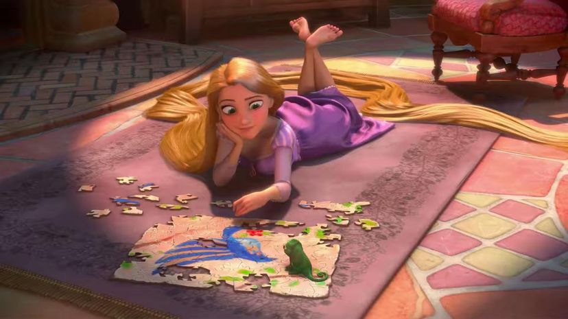 6 - Rapunzel barefoot