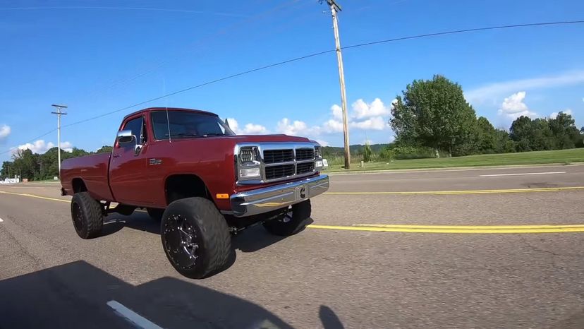 The Dodge W250_350 Cummins didn't have a turbo-diesel engine.