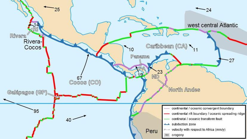 8 major minor Caribbean_plate_tectonics-en