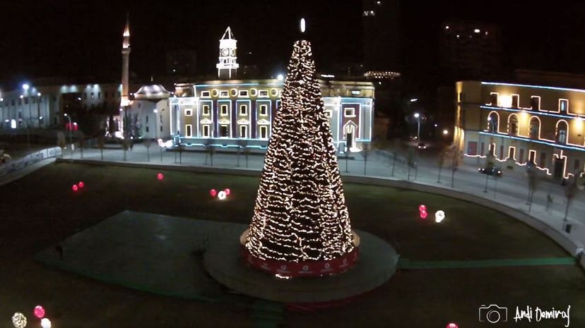 Merry Christmas Tirana, Albania