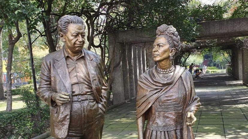 Diego Rivera y Frida Kahlo