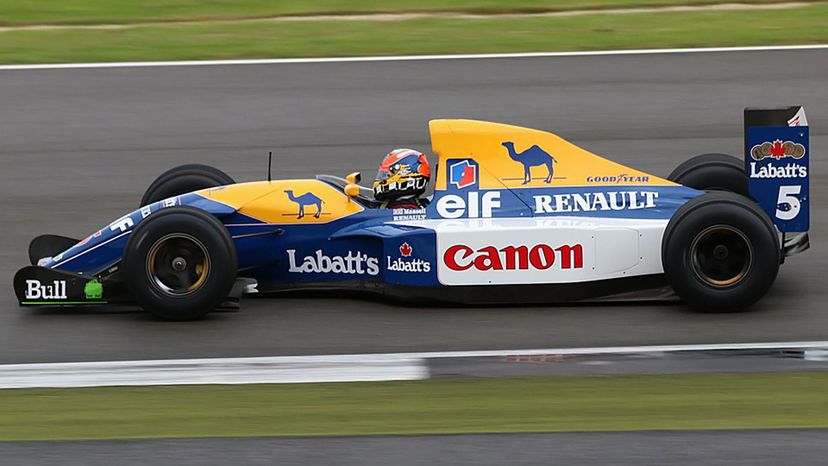 Nigel Mansell Williams_FW14B