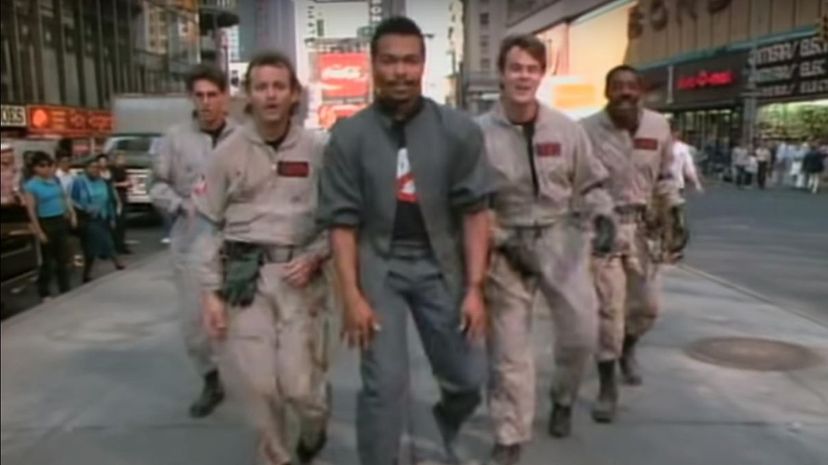 5 -  Ghostbusters theme song