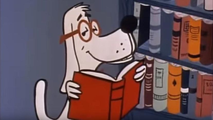 Que tipo de cachorro é o Sr. Peabody?