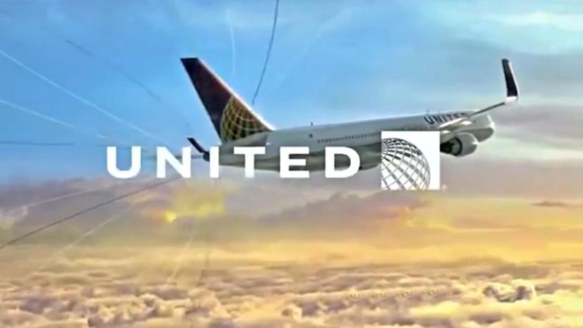 Fly the friendly skies. (United)