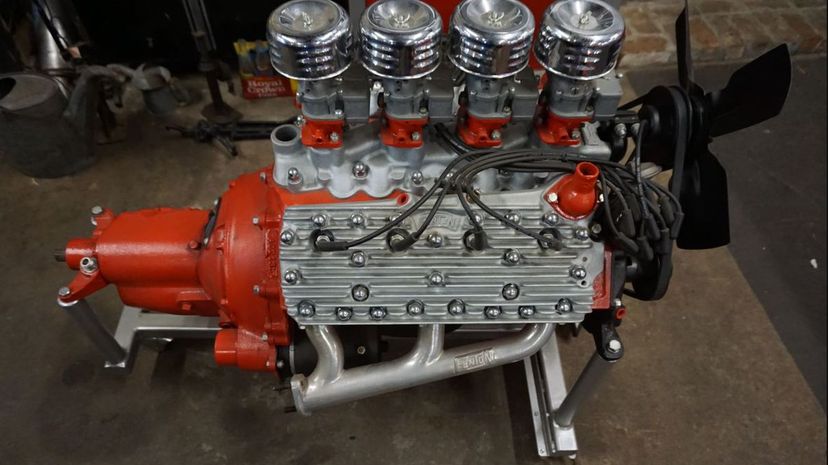 4 Flathead V8 engine