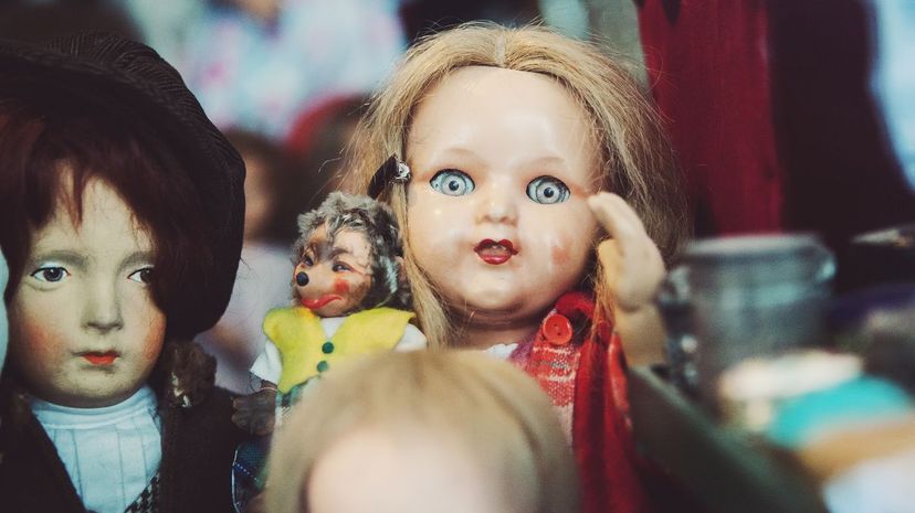 Creepy doll