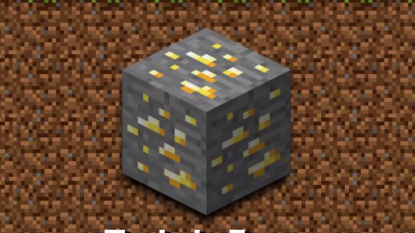 Gold Ore Minecraft