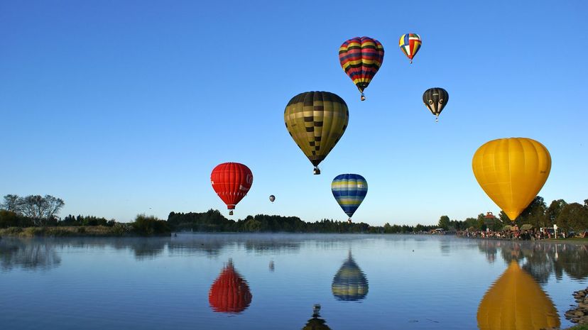 Hot air balloons New Zealand