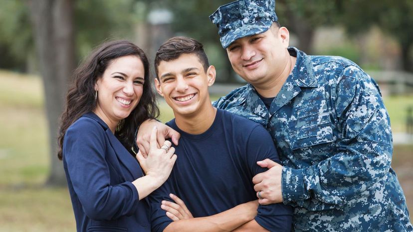 Navy family