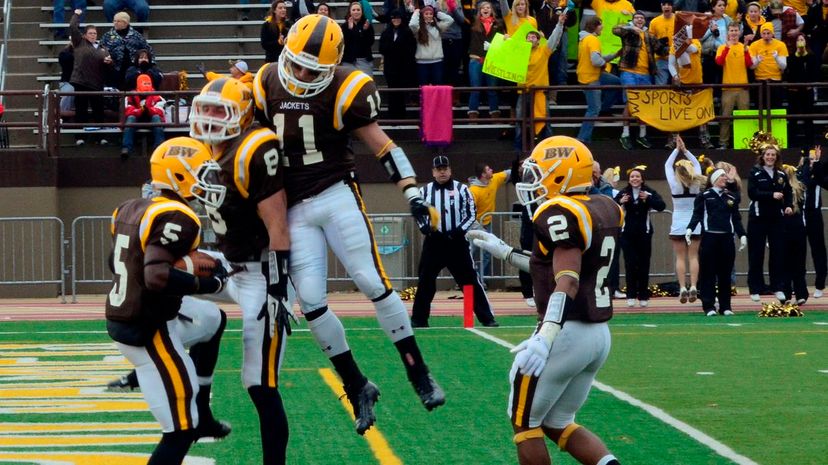 Baldwin Wallace Touchdown Celebration