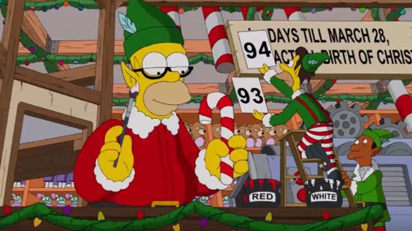33 homer elf xmas