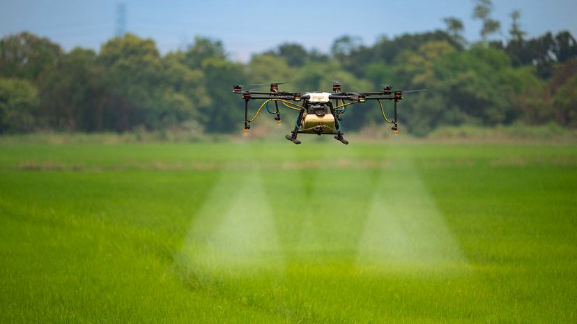 9 Agricultural drone GettyImages-1095359686