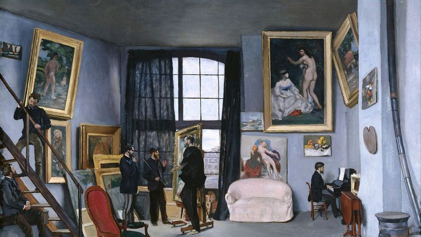 Bazille, Bazille's Studio