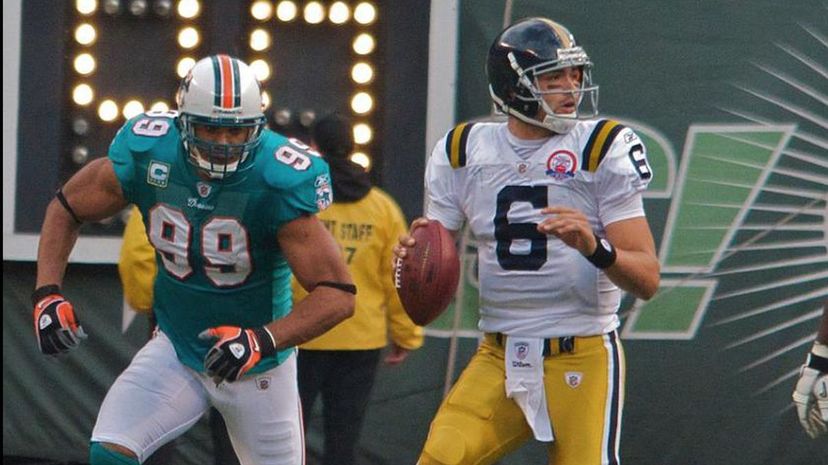 Mark Sancez and Jason Taylor