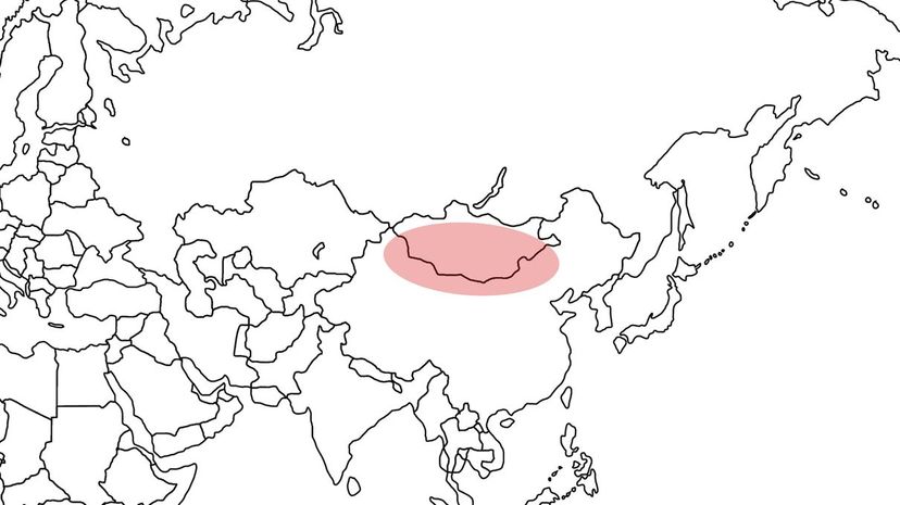 25 Mongolia China