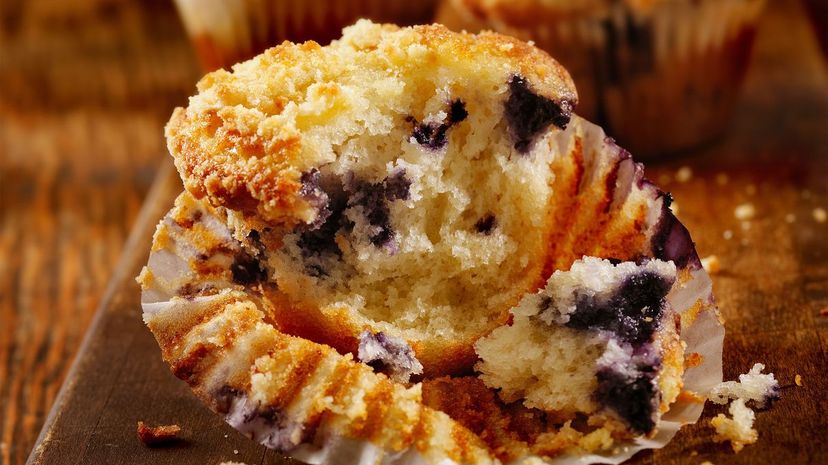 Blueberry muffins