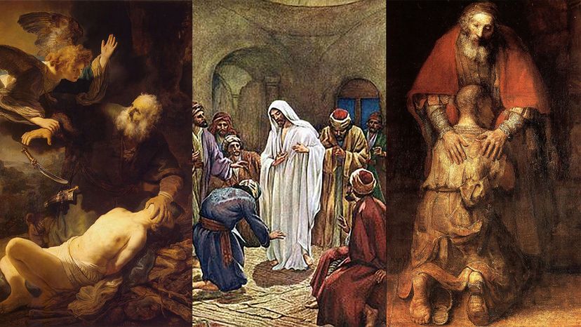 What Bible Stories Are Represented in These Famous Paintings?