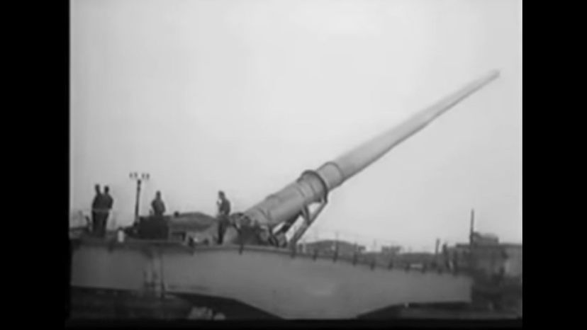 28 cm schwere Bruno Kanone (E) railway gun ALSO 