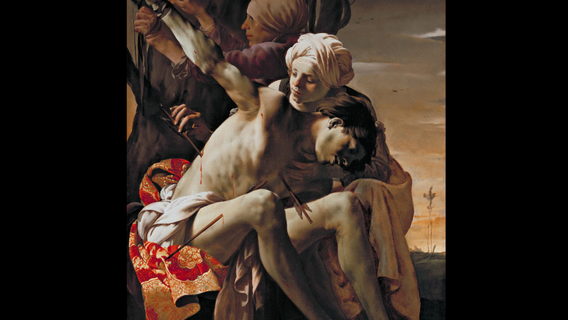 St. Sebastian by Hendrick ter Brugghen