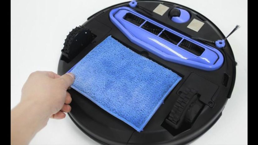 automatic floor washing robot