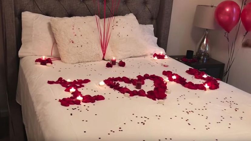 Rose Petals bed